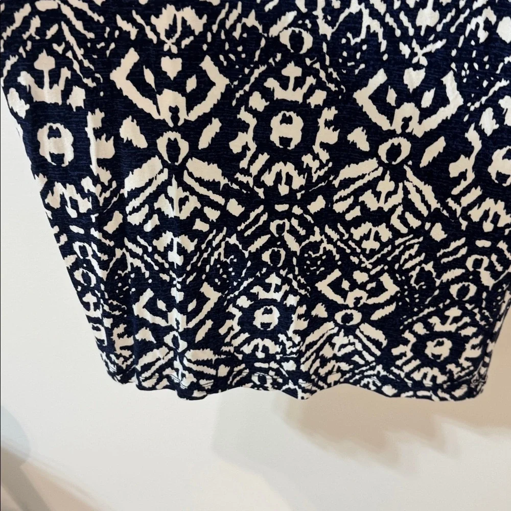 Ralph Lauren Navy and White Palazzo Pants